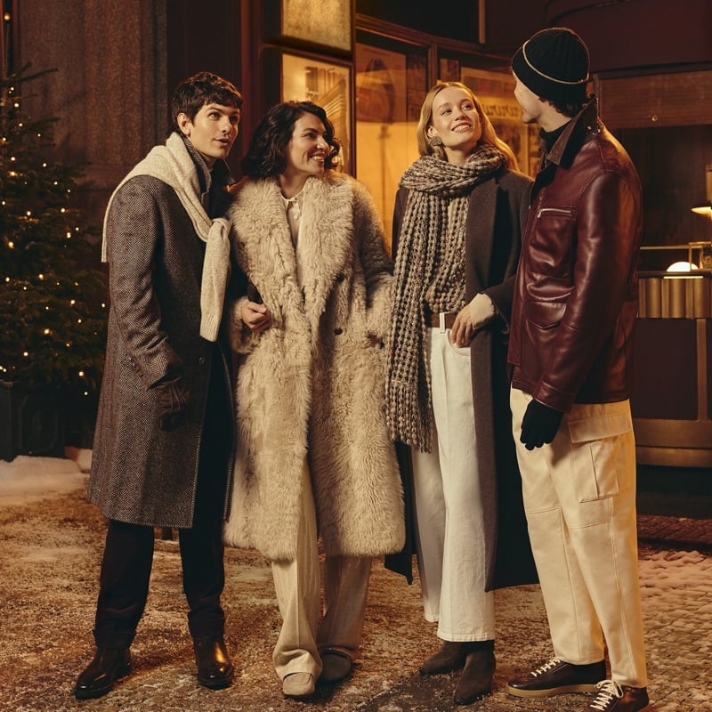 브루넬로 쿠치넬리(Brunello Cucinelli)의 2025년 홀리데이 "Cinema Meraviglia" 캠페인은 영화에서 영감을 받았습니다