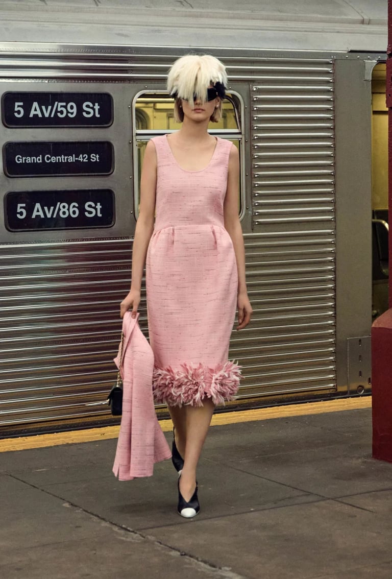 Chanel Métiers d’Art 2026: Matthieu Blazy Turns a NYC Subway Into a Couture Runway