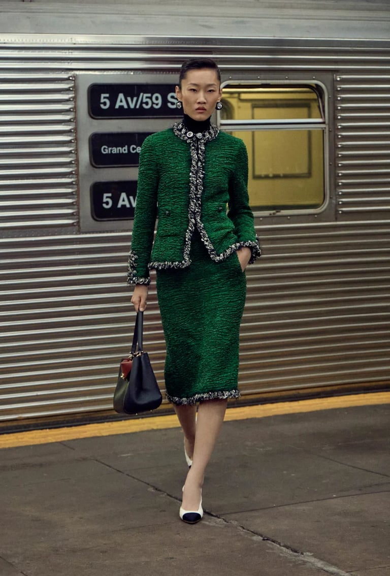 Chanel Métiers d’Art 2026: Matthieu Blazy Turns a NYC Subway Into a Couture Runway