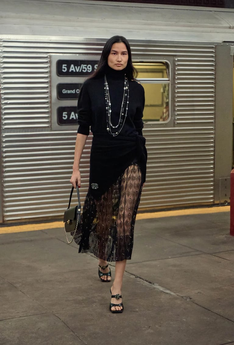 Chanel Métiers d’Art 2026: Matthieu Blazy Turns a NYC Subway Into a Couture Runway