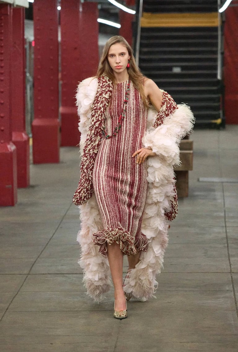 Chanel Métiers d’Art 2026: Matthieu Blazy Turns a NYC Subway Into a Couture Runway