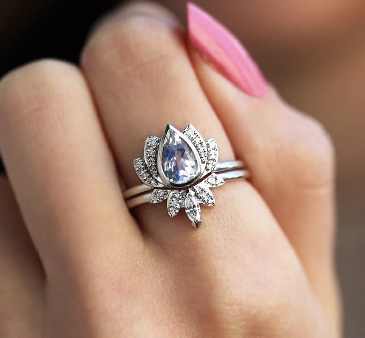 Moonstone Ring