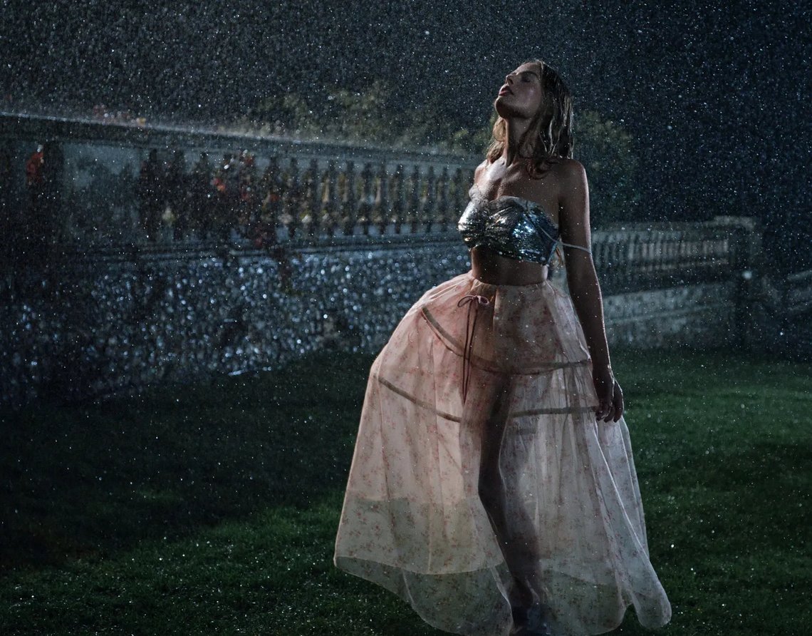 Einblick in das Cover-Shooting der britischen Vogue für Januar 2026 mit Margot Robbie