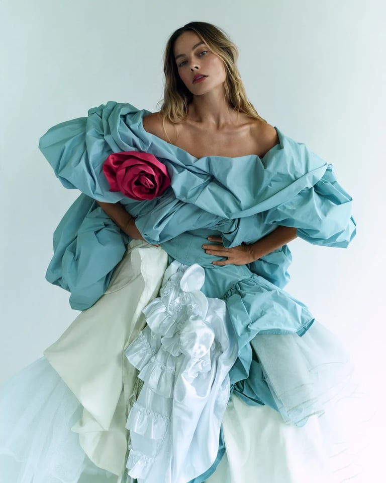 Einblick in das Cover-Shooting der britischen Vogue für Januar 2026 mit Margot Robbie
