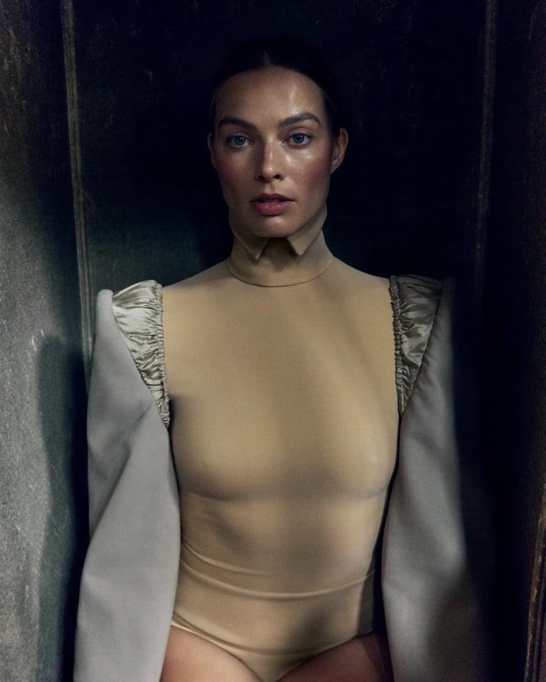 Einblick in das Cover-Shooting der britischen Vogue für Januar 2026 mit Margot Robbie