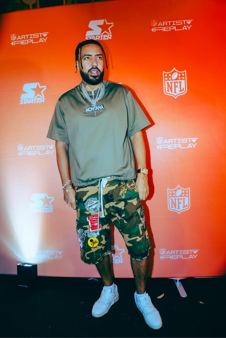 NFL x Starter Art Basel Party with French Montana
