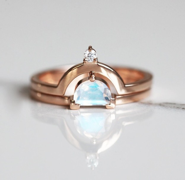 Moonstone Ring