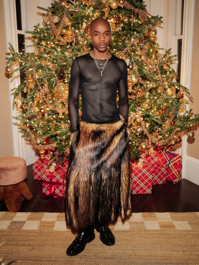 Burberry organiza un cóctel navideño en Nueva York con Chris Hessney
