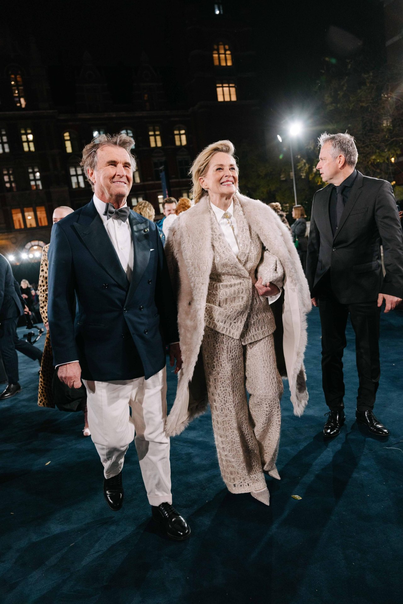 Raye with her husband