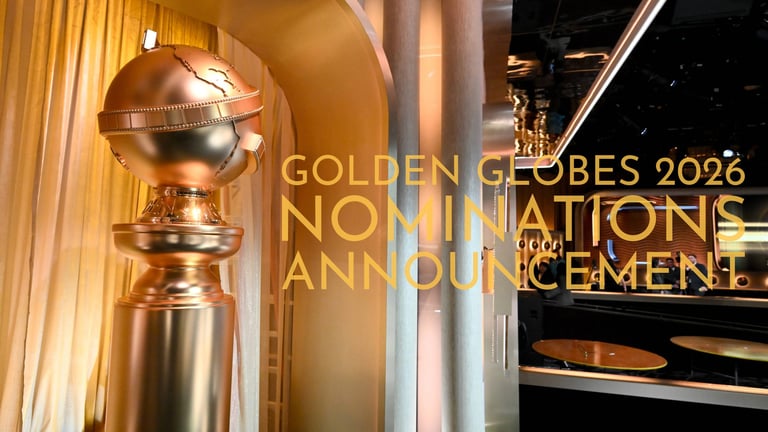 The 2026 Golden Globes Nominations
