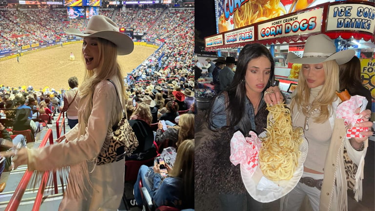 Bella Hadid Revives Vintage Fendi Mama Baguette at Vegas Rodeo