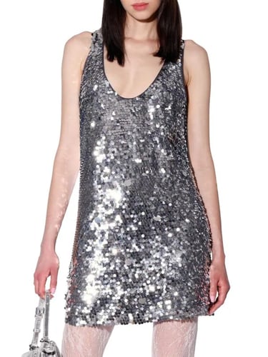 Walter Baker Dreamer Sequin Racerback Minidress