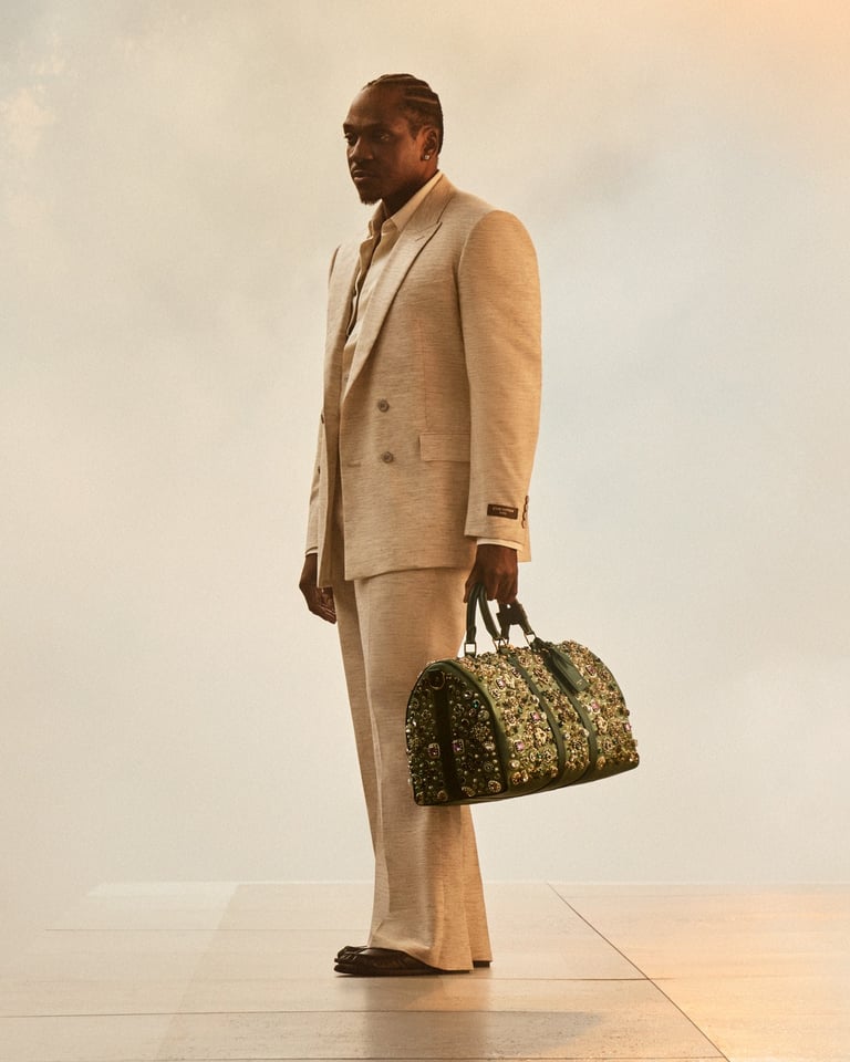Campagna pubblicitaria maschile Louis Vuitton primavera 2026 di Pharrell Williams