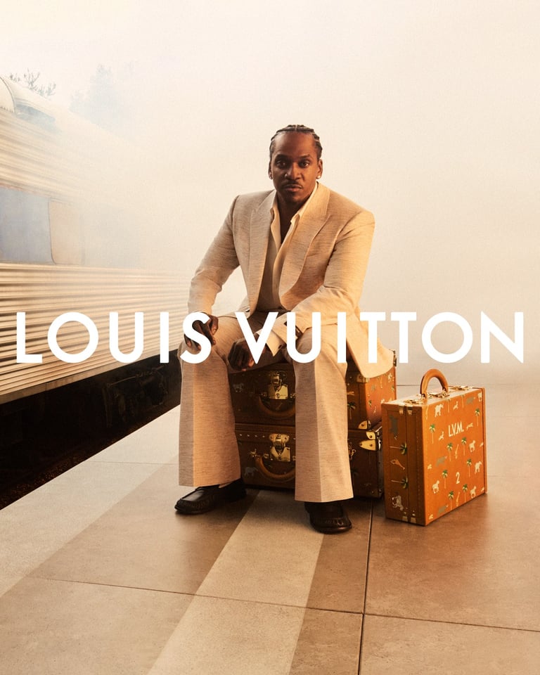 Campagna pubblicitaria maschile Louis Vuitton primavera 2026 di Pharrell Williams