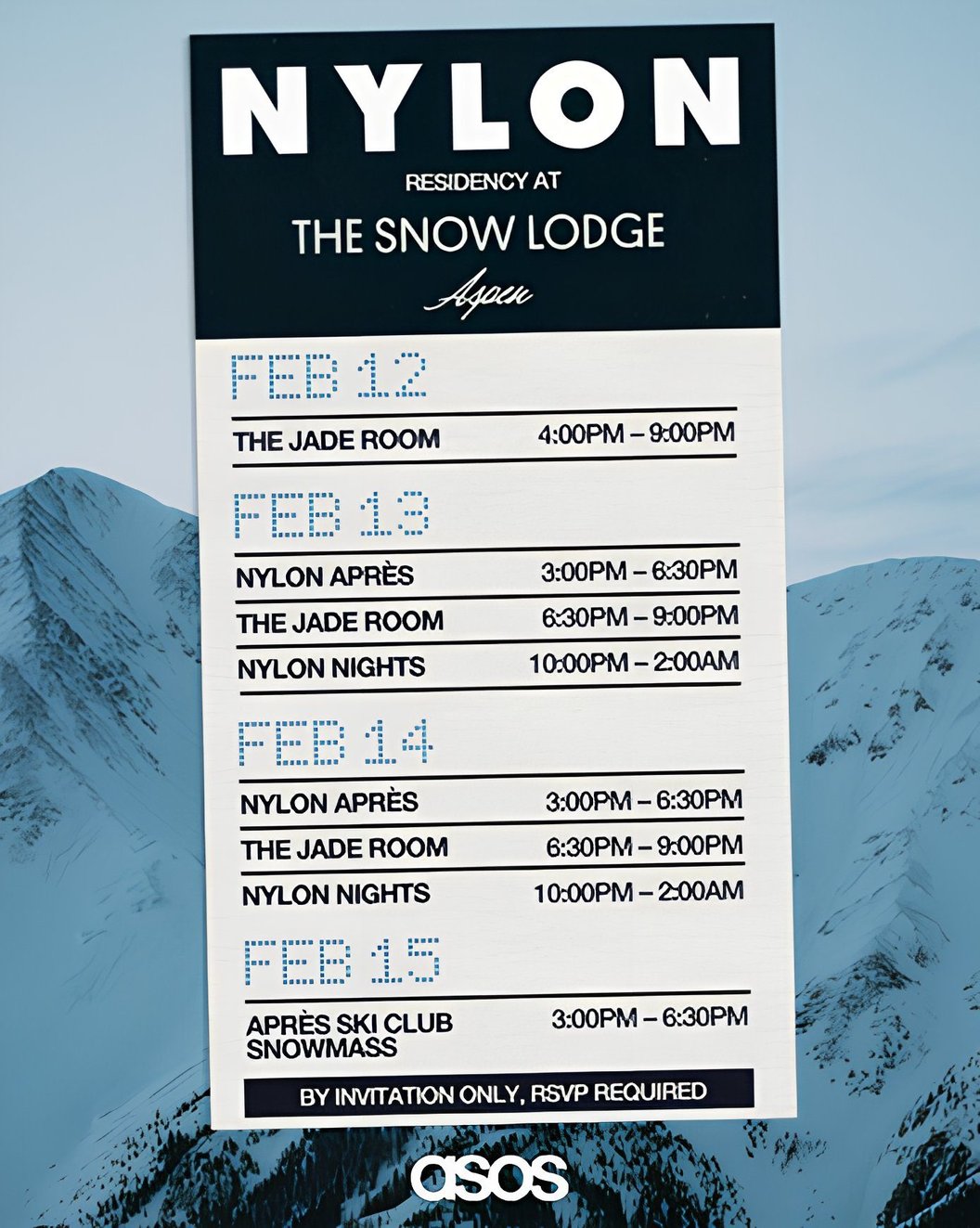NYLON Nights Expands to Aspen for President’s Day Weekend Celebration