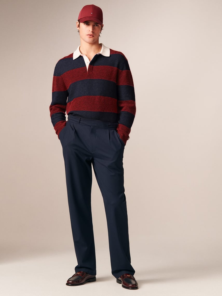 Tommy Hilfiger Fall 2026 Menswear: New York tailoring with a vibrant 'Tommy' twist