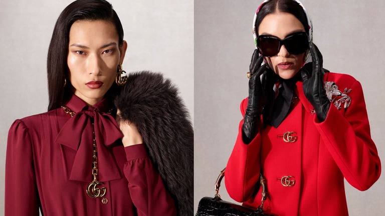 La collezione Gucci La Famiglia debutta nelle boutique