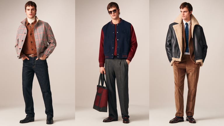 Tommy Hilfiger Herbst/Winter 2026 Herrenmode: New Yorker Schneiderkunst mit dem unverkennbaren 'Tommy'-Twist