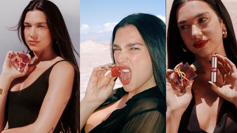 YSL Beauty bringt das Parfüm "Libre Berry Crush" mit Dua Lipa auf den Markt.