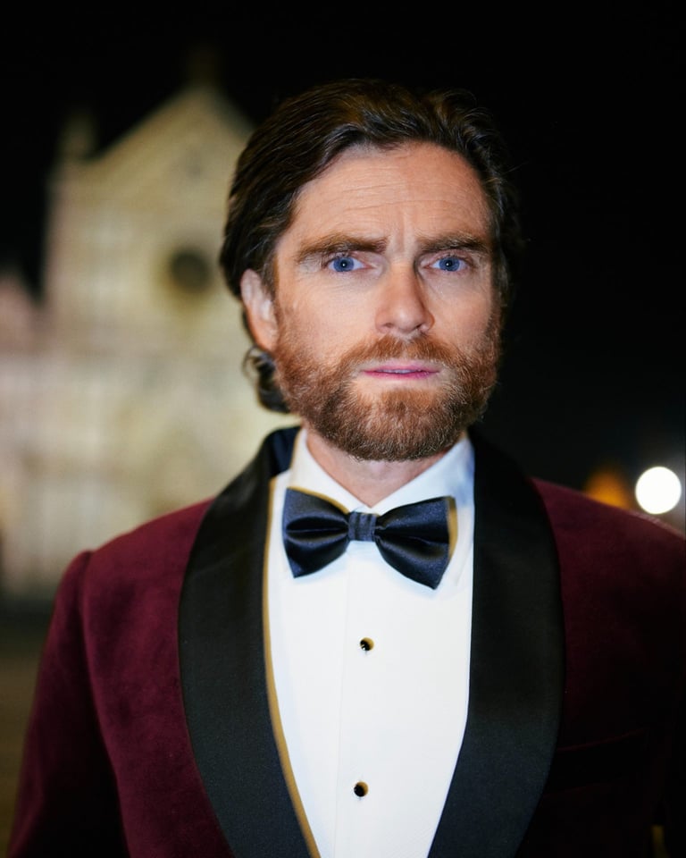 burgundy-velvet-tuxedo-jacket-with-black-tailored-trousers-2