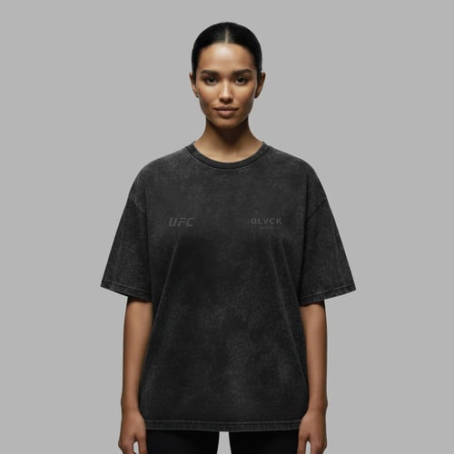 Blvck x UFC Acid Wash Tee