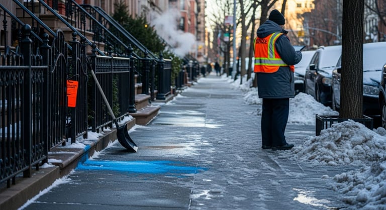 NYC Crackdown on Uncleared Sidewalks Brings Hefty Fines