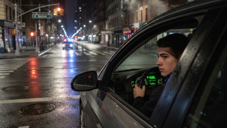The Curfew of the Curb and the High-Stakes Graduation of Young Drivers