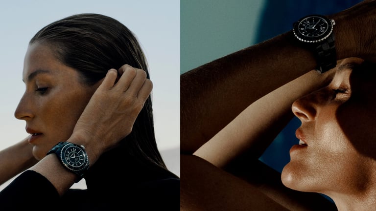Gisele Bündchen, égérie de la campagne horlogère de luxe Chanel J12 2026