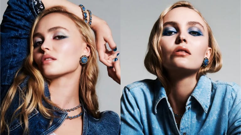 CHANEL présente sa collection de maquillage Denim avec Lily-Rose Depp