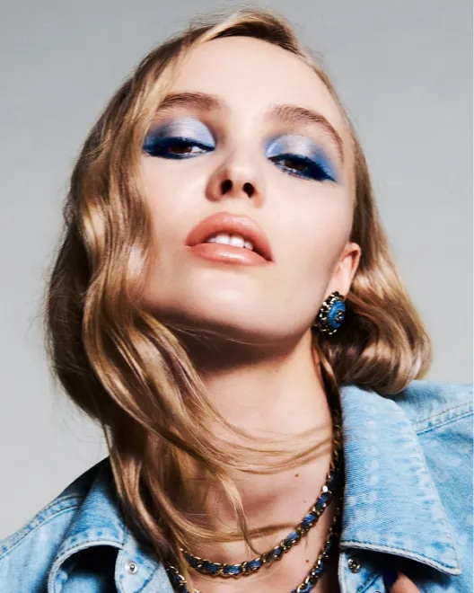 CHANEL Introduces the Denim Makeup Collection Featuring Lily-Rose Depp