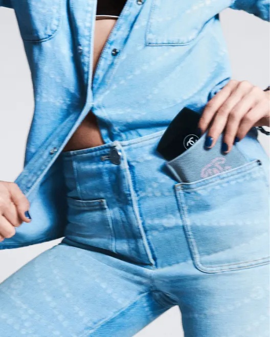 CHANEL Introduces the Denim Makeup Collection Featuring Lily-Rose Depp