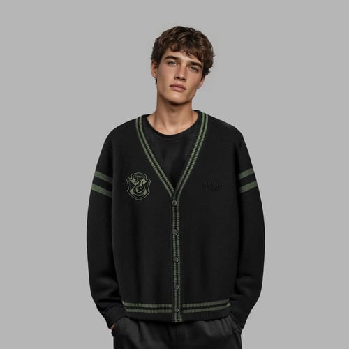 Harry Potter x Blvck Slytherin Cardigan