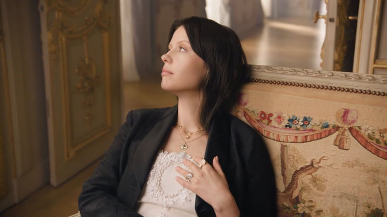 Dior Rose des Vents Jewelry Campaign Stars Mia Goth, Ever Anderson, & Sophie Wilde