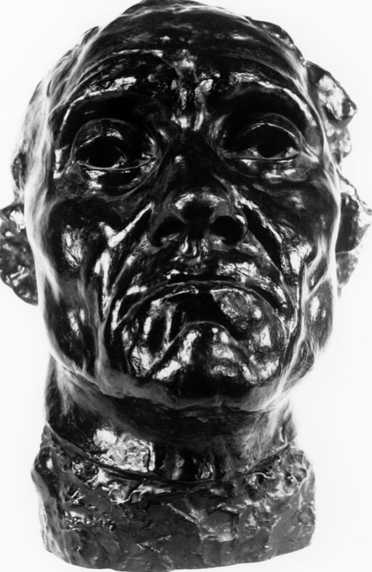 #1363 Monumental Head of Jean D'Aire 600DPI