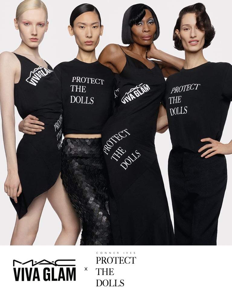 MAC VIVA GLAM x Conner Ives: La collezione "Protect the Dolls"