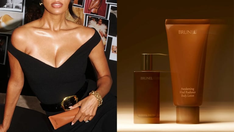 Jasmine Tookes Channels Miranda Priestly to Brunel New Campaign