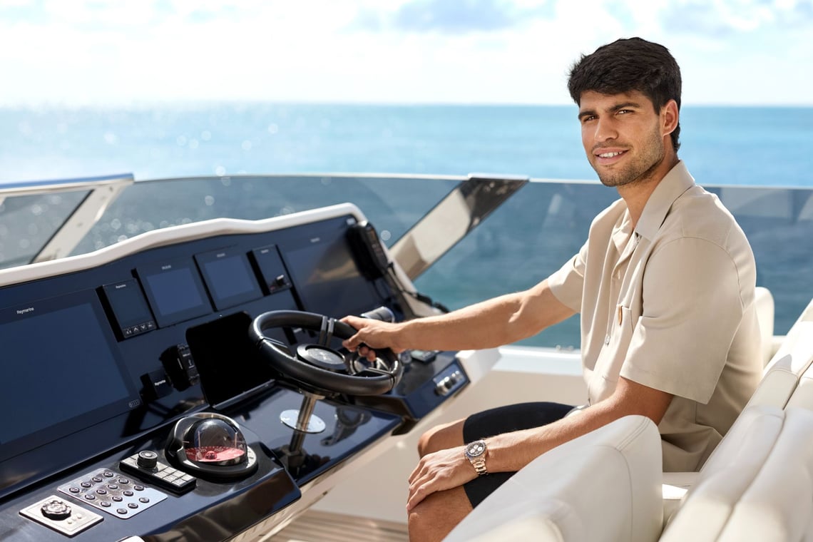 A Sports Icon Joins the House of Sunreef – Carlos Alcaraz Signs a Sunreef Ultima 88