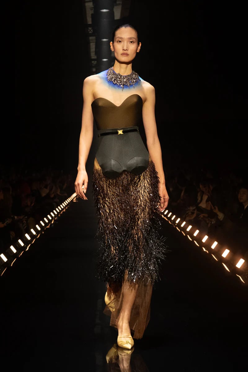Schiaparelli Fall/Winter 2026-27 Ready-To-Wear: The Sphynx