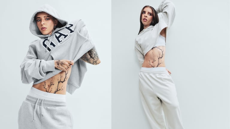 Young Miko x Gap Spring 2026 Sweats Like This Campaign