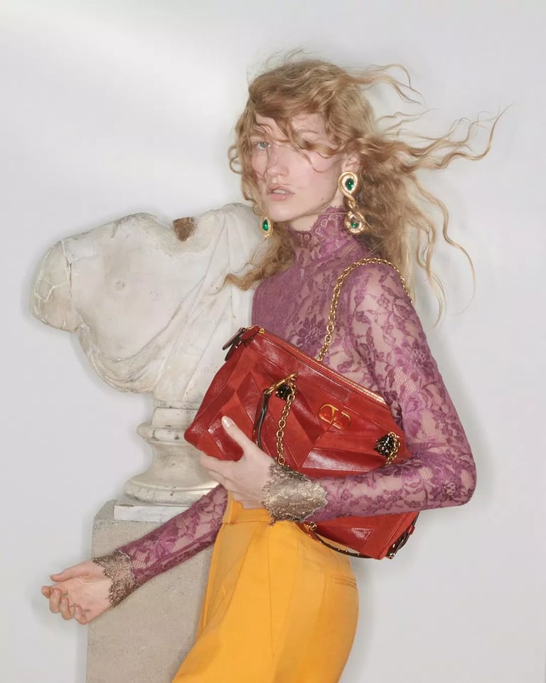 Valentino Pre-Fall 2026 Campaign: Alessandro Michele’s Art in Motion