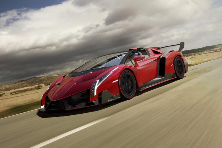 Lamborghini Few Off-Roadster: Emotional, Limited & Open V12 Roadster