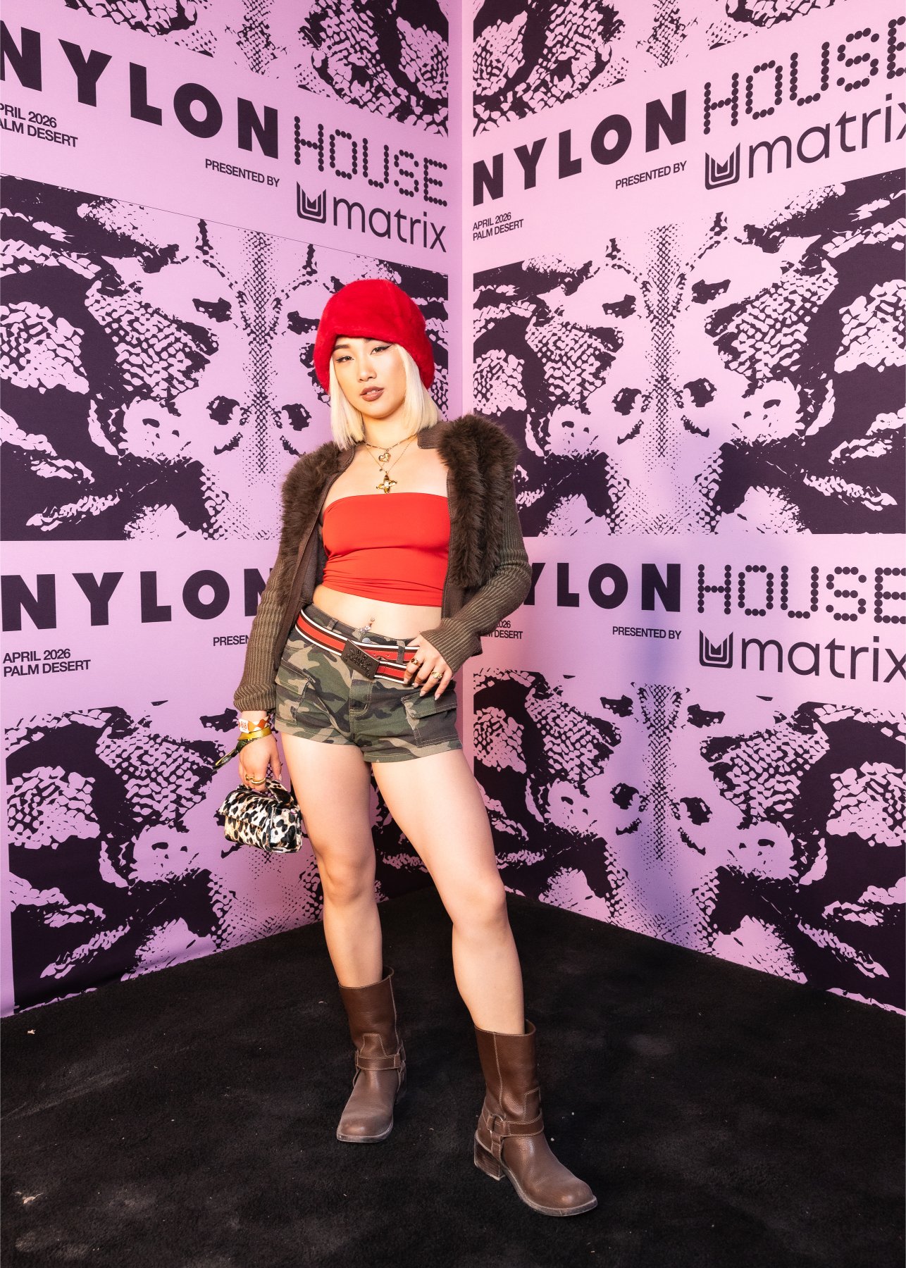 NYLON House in the Desert Presented by Matrix & DJ Set by Diplo B2B HUGEL