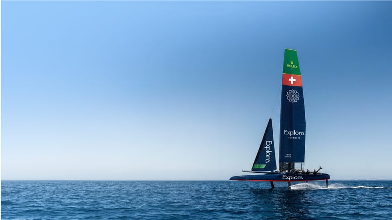 Explora Journeys Swiss SailGP Team - KV 16x9