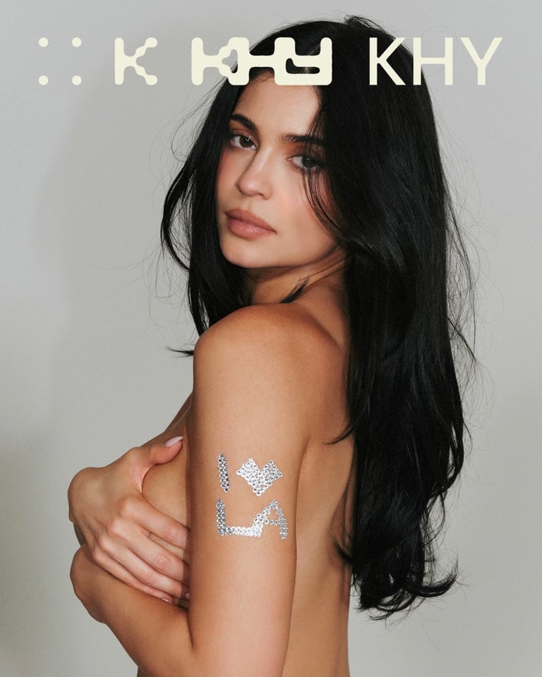 Kylie Jenner KHY "Born in LA" Editorial Caimpaign Collection