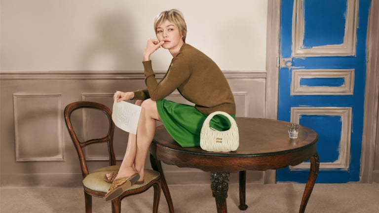 Gigi Hadid Stars in Miu Miu 2026 Leather Goods Campaign