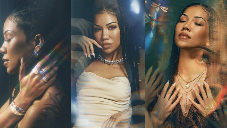 Jhené Aiko ALLEL x Awe Inspired Jewelry Collaboration