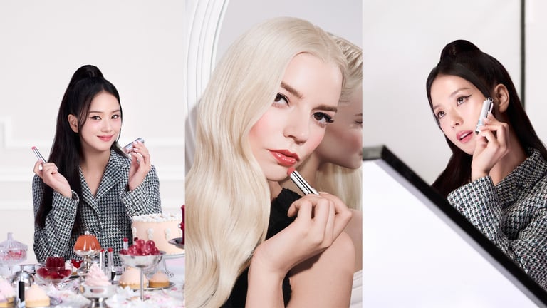 Dior Addict Glass Lipstick: Jisoo, Anya Taylor-Joy & Willow Smith