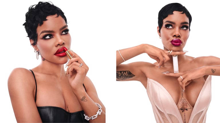 Teyana Taylor is the new face of Revlon’s Super Lustrous Lipstick Campaign