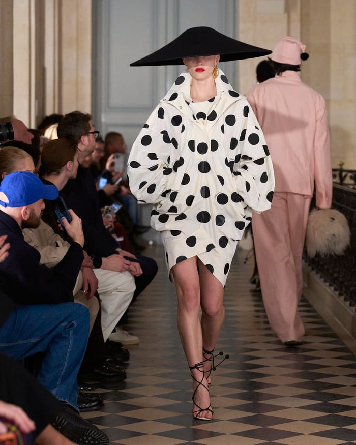 Demi Moore's Polka Dot Jacquemus Gown at 2026 Cannes Film Festival
