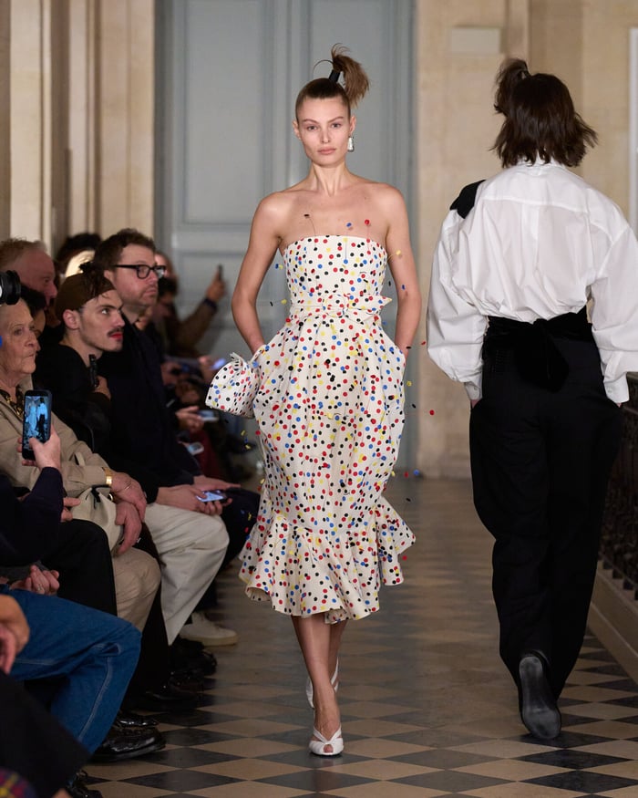 Demi Moore's Polka Dot Jacquemus Gown at 2026 Cannes Film Festival